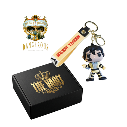 MJ King of Pop Keychain