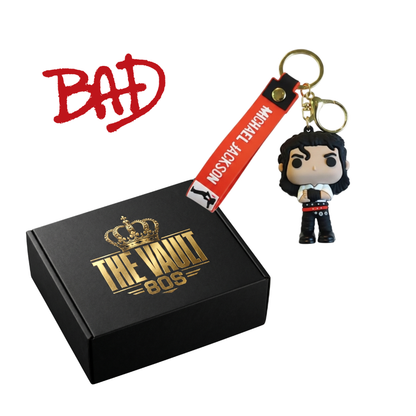 MJ King of Pop Keychain