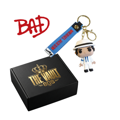 MJ King of Pop Keychain