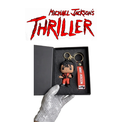 MJ King of Pop Keychain